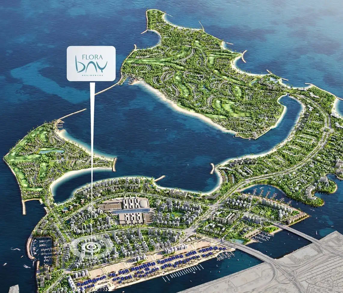 Dubai Islands masterplan aerial
